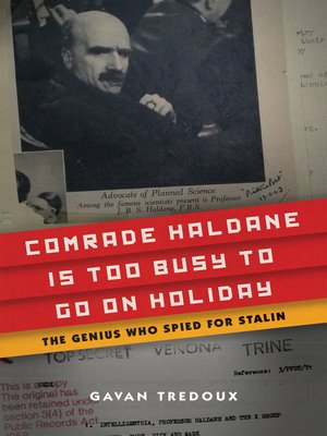 cover image of Comrade Haldane Is Too Busy to Go on Holiday